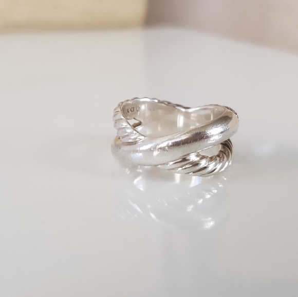 David Yurman Crossover X Diamond Ring - Picture 4 of 16